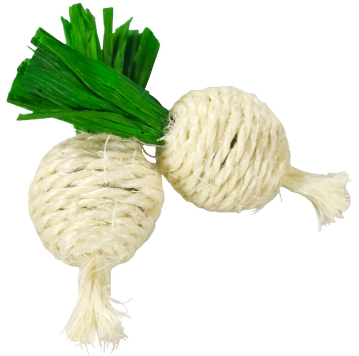 NIBBLES TURNIP TWINS CHEW TOY