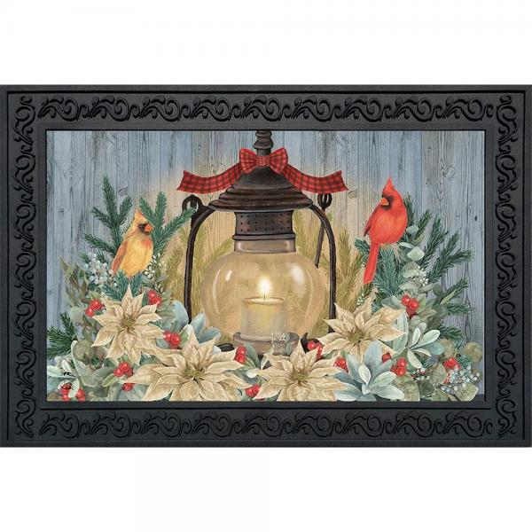 Warm Winter Candle Doormat