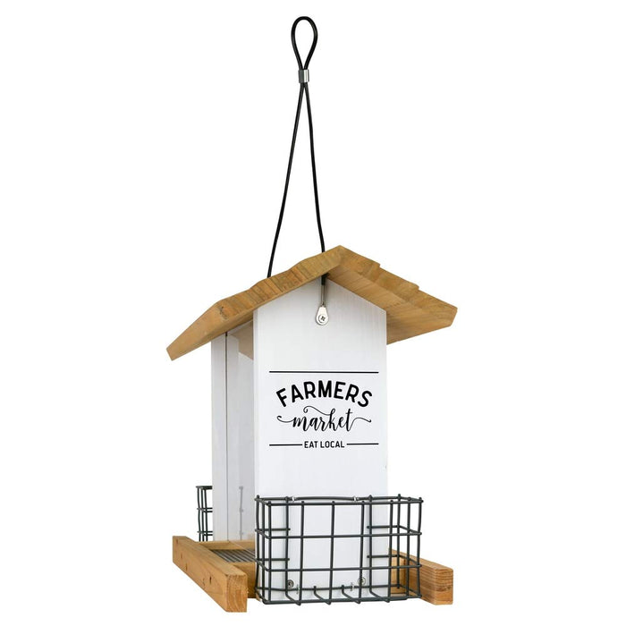 FARMHOUSE HOPPER FEEDER