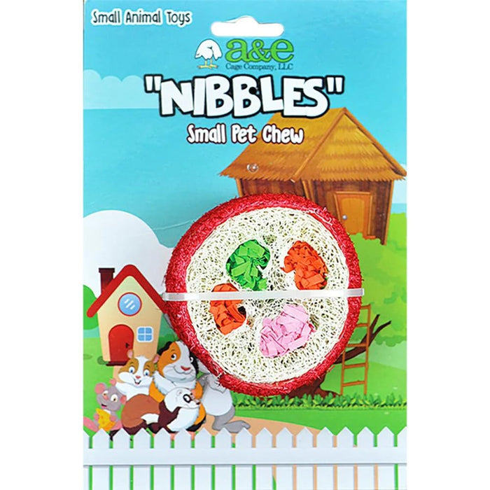 NIBBLES LOOFAH SLICES CHEWS
