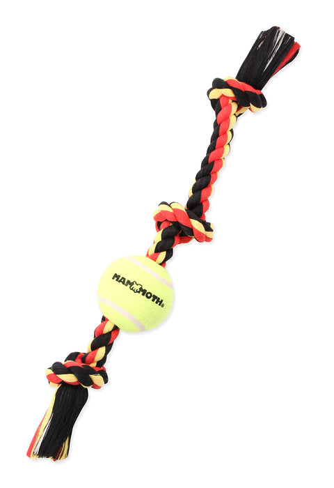 MAMMOTH KNOT TUG W/TENNIS BALL