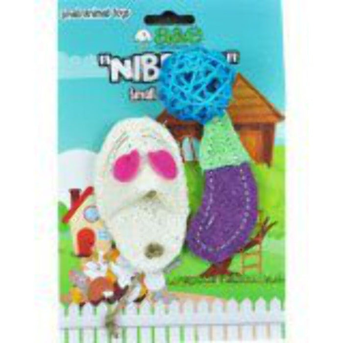 NIBBLES LOOFAH SLICES CHEWS