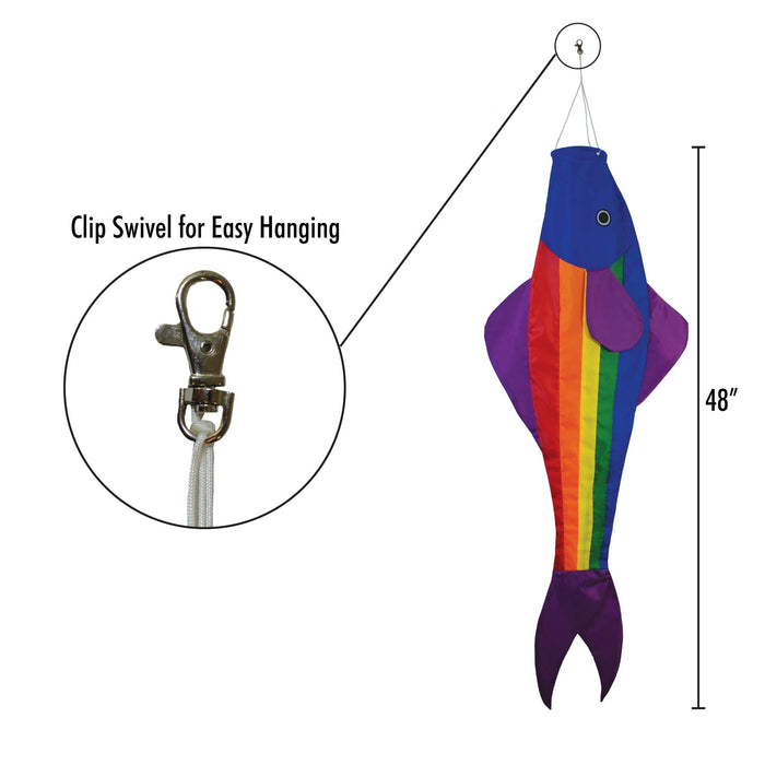 48 Fishsock Rainbow Fishy