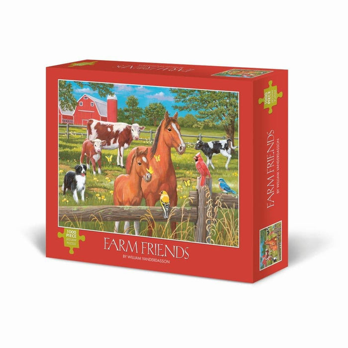 Willow Creek Press Farm Friends Puzzle 1000 pcs