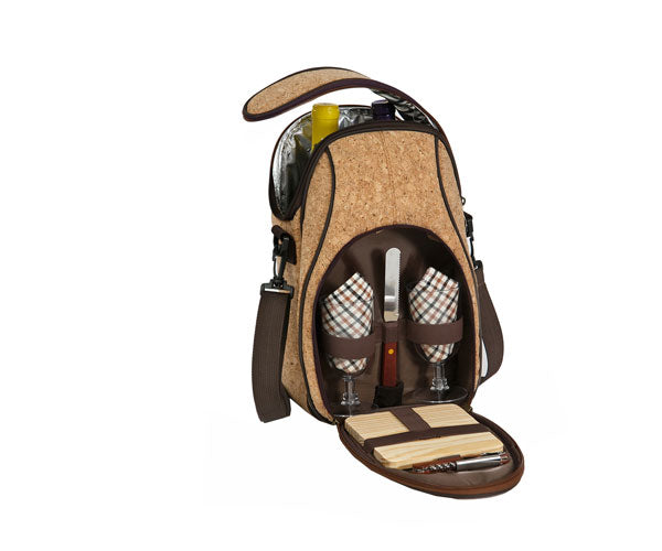 Brava Wine-Cheese Tote - Cork