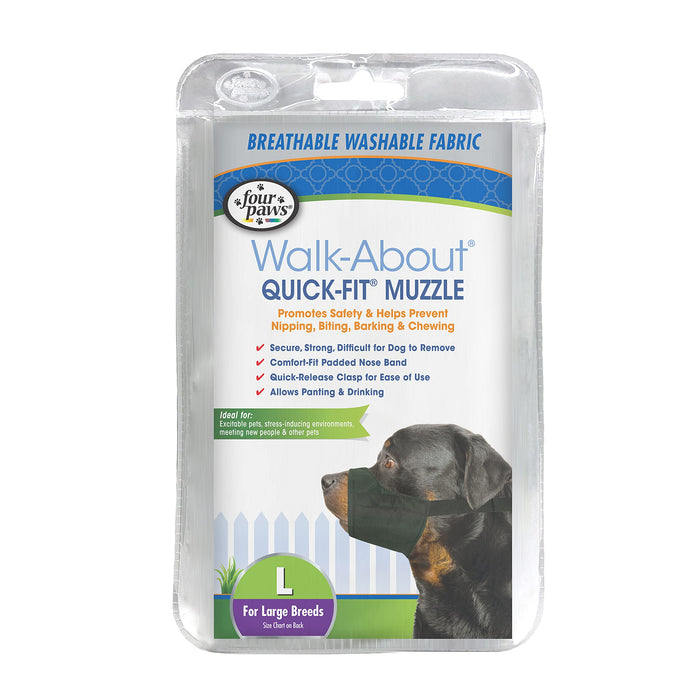 FOUR PAWS WALK ABOUT QUICK FIT DOG MUZZLE