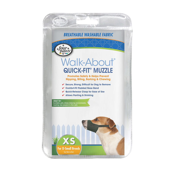 FOUR PAWS WALK ABOUT QUICK FIT DOG MUZZLE