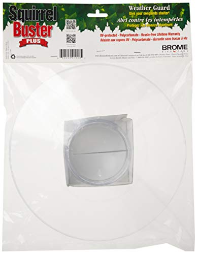 Weather Guard for Squirrel Buster Plus Bird Feeder (Feeder NOT Included)