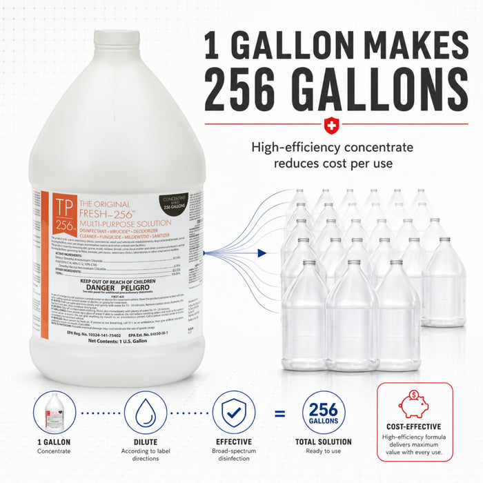 TOP PERFORMANCE 256 MUTLI-PURPOSE DISINFECTANT