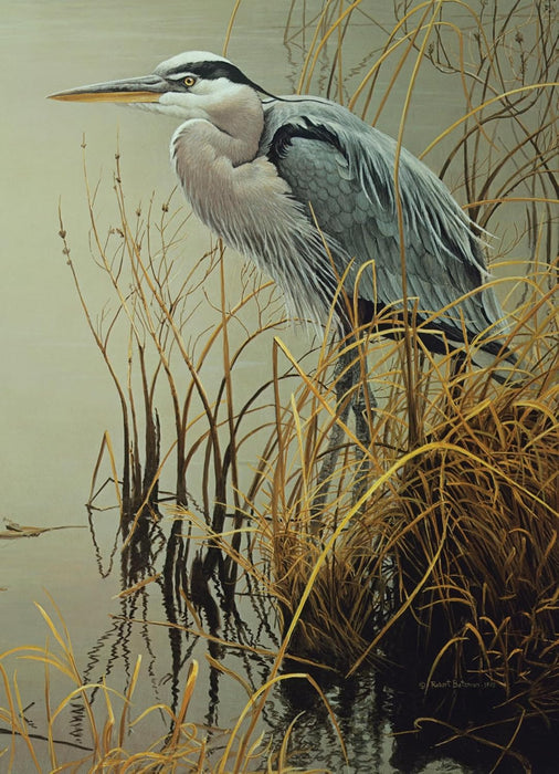 Great Blue Heron Puzzle 500 pc
