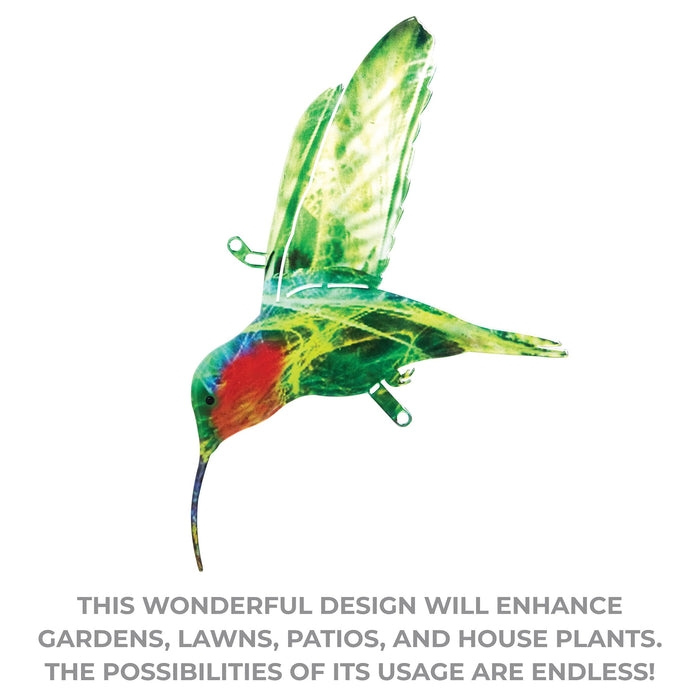 Next Innovations Lawn and Garden Stake Hummingbird
