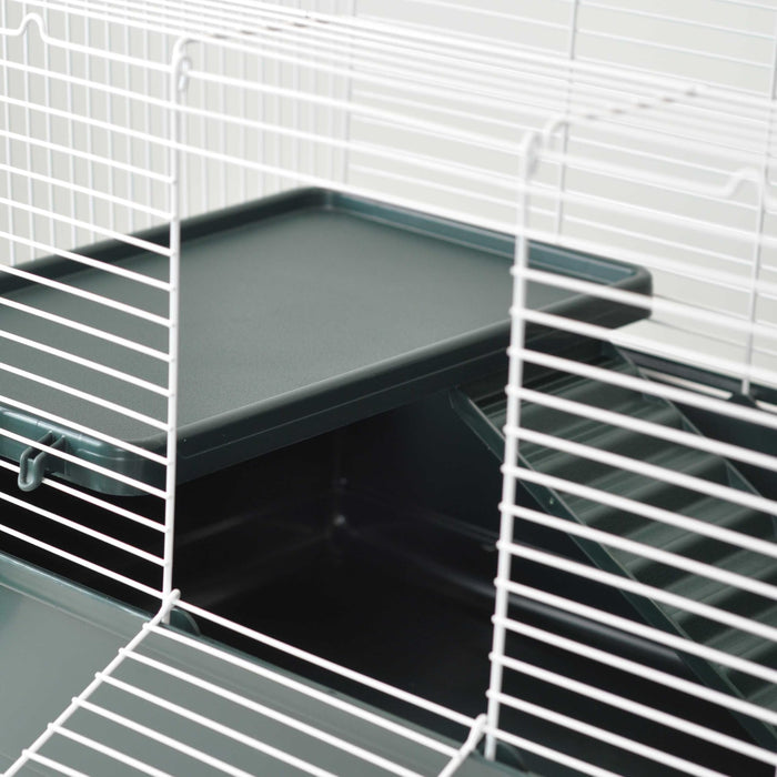 RODENT & GUINEA PIG CAGE W/ RAMP & PLATFORM