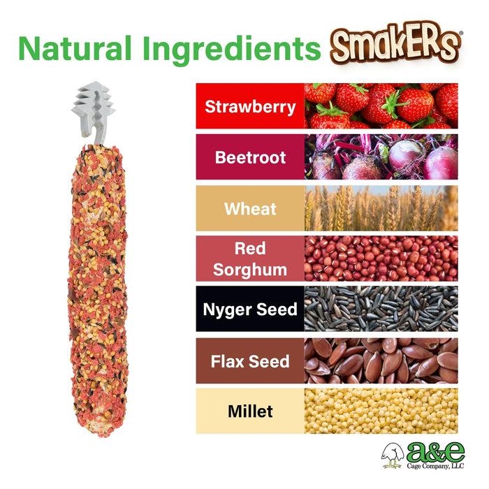 SMAKERS TREAT STICK PARAKEET