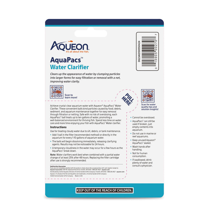 AQUEON AQUAPACS WATER CLARIFIER