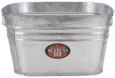 HOT DIPPED STEEL SQUARE TUB