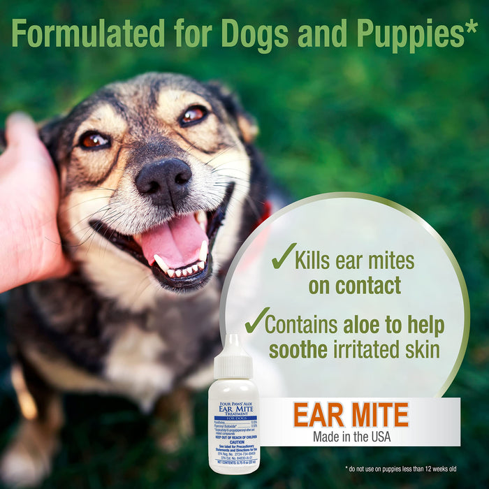 HEALTHY PROMISE ALOE EAR MITE TREATMENT FOR DOGS