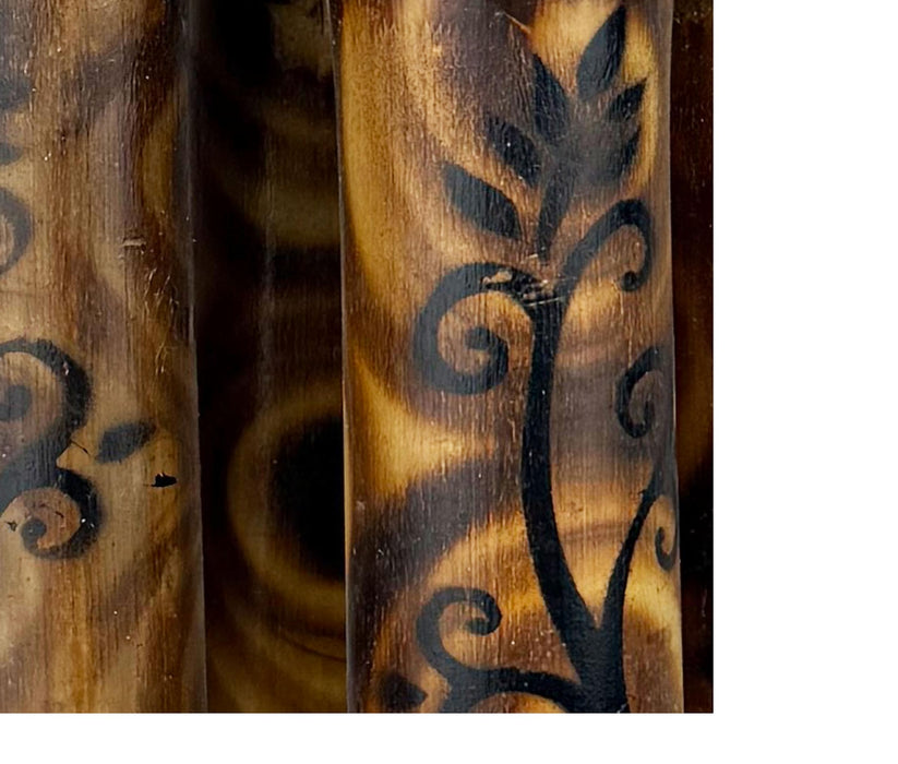 Bobbo from Songbird Essentials Swirl Burnt Simple Bamboo Chime