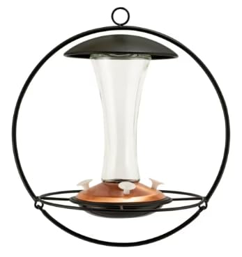 AUDUBON CONTEMPORARY FLOATING SPHERE HUMMINGBIRD FEEDER