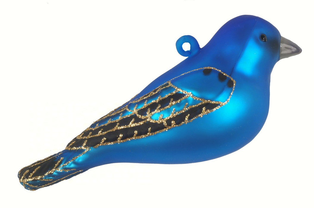 Cobane Studio  Indigo Bunting Ornament