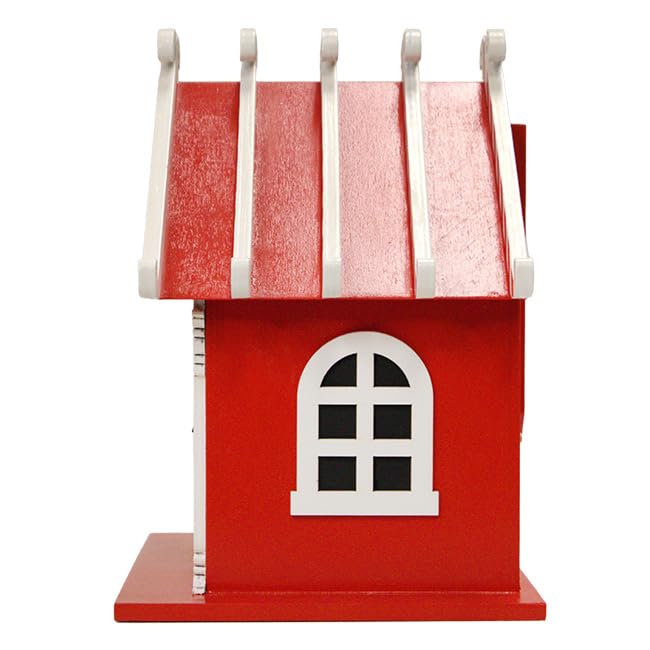 Home Bazaar Candy Cane House Birdhouse