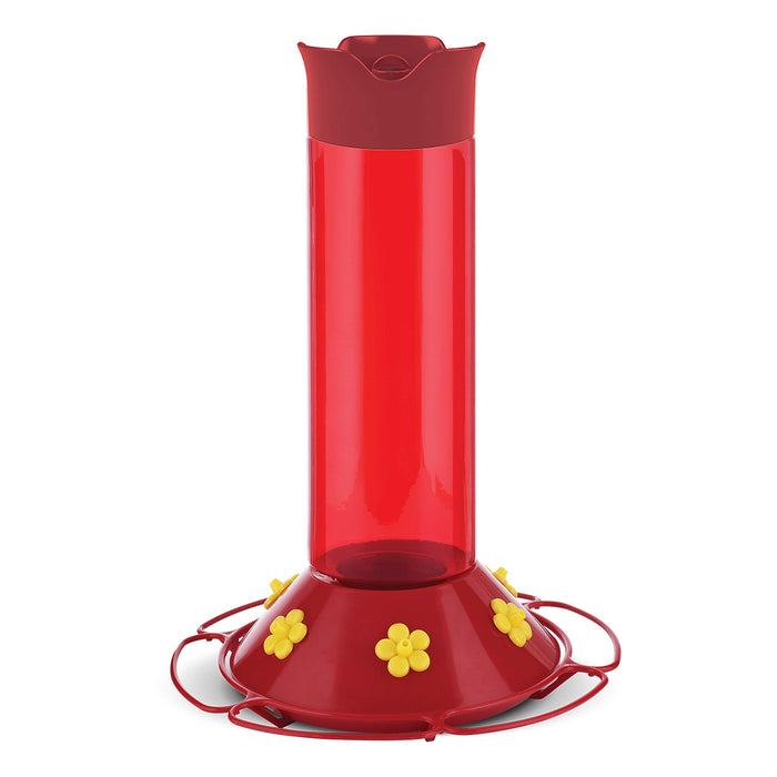 Perky-Pet 409 Hummer’s Favorite Red Plastic Hummingbird Feeder – 30 oz