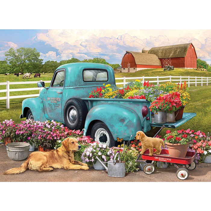 Flower Truck Puzzle 1000 pcs