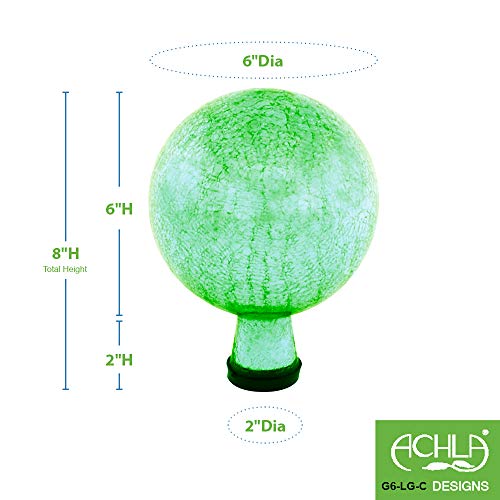 Achla Designs 6" Gazing Globe, Light Green