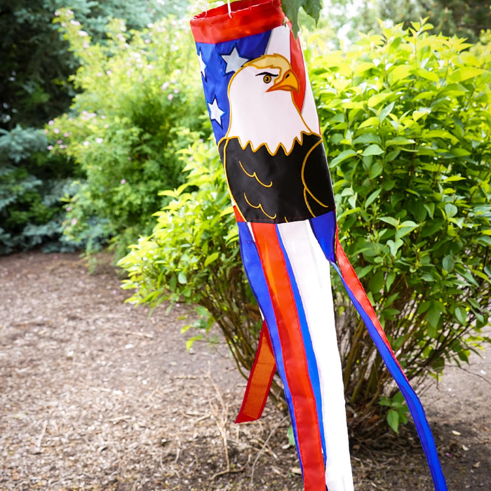 Eagle Patriotic Windsock 40