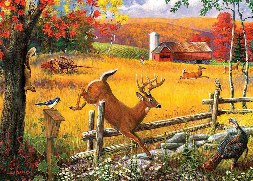 The Big Leap Tray Puzzle 35 pc