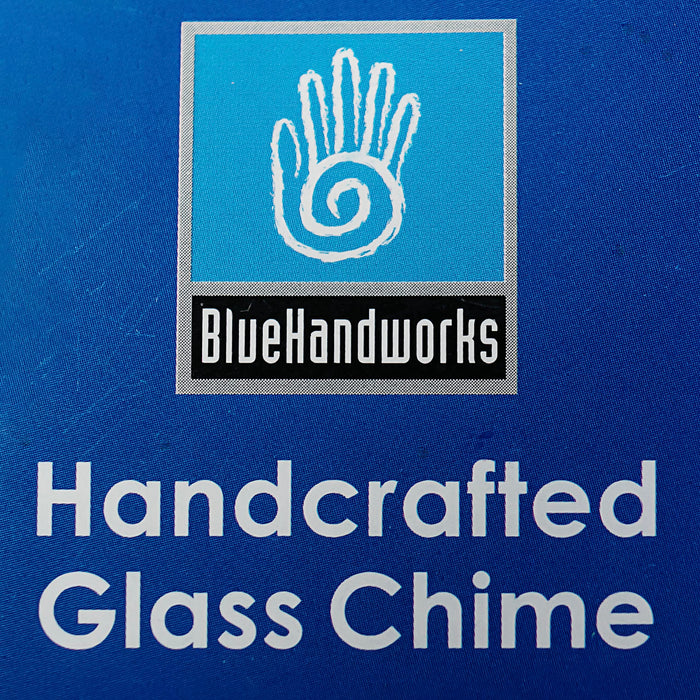 Gift Essentials Blue Handworks Line - Gradient Ocean Glass Chime
