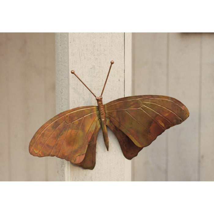 Butterfly Wall Mount Flamed Copper
