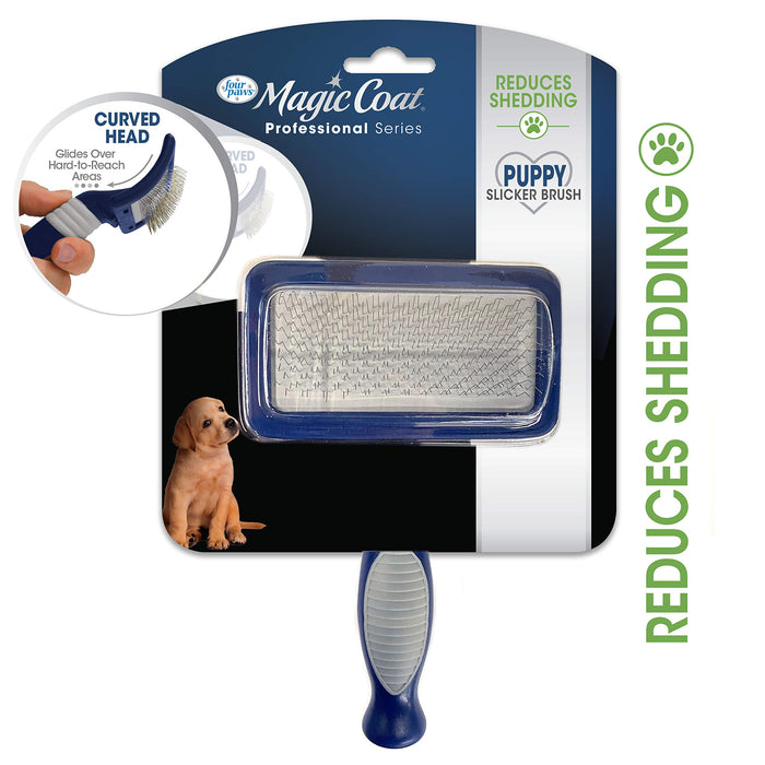 MAGIC COAT GENTLE SLICKER WIRE BRUSH FOR PUPPIES