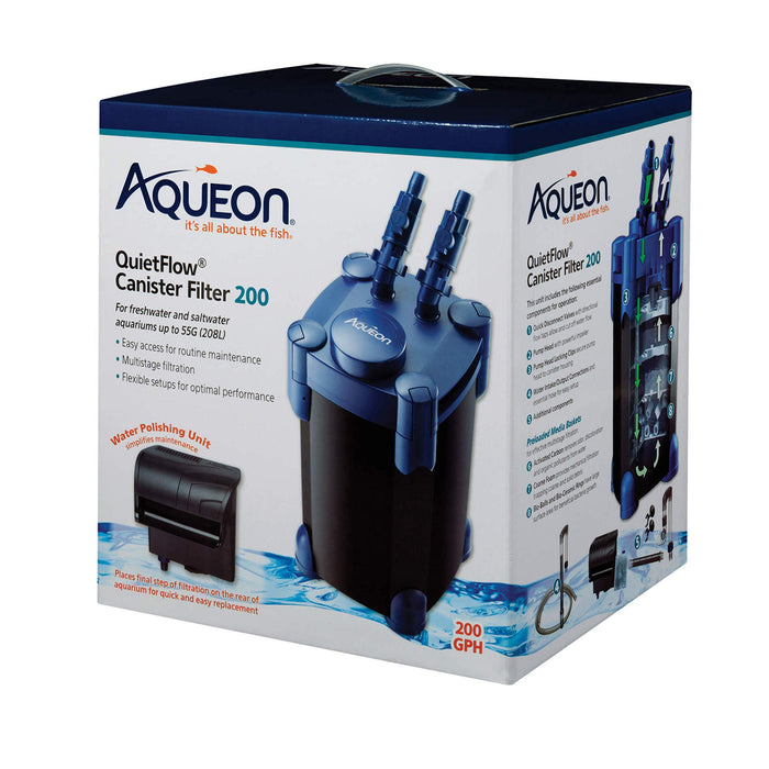 AQUEON QUIETFLOW CANISTER FILTER