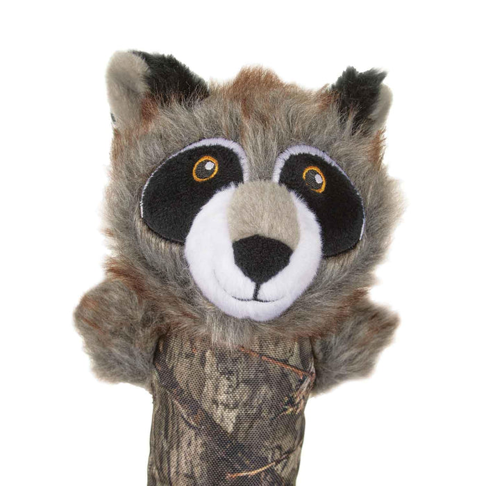MOSSY OAK PLUSH W/LONG BALLISTIC BELLY RACCOON