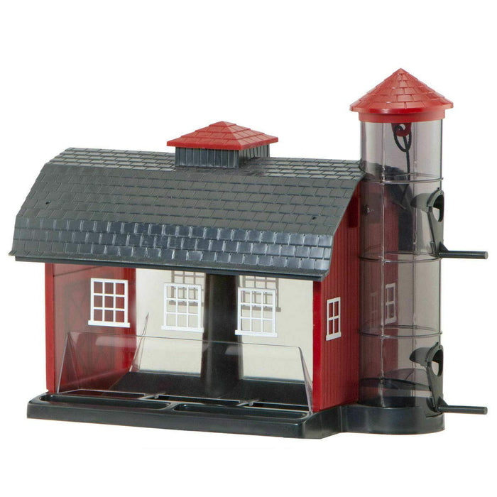 Audubon Red Barn Combo Feeder 9In.High