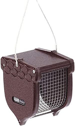 Birds Choice Acorn Shaped Peanut Feeder, Brown
