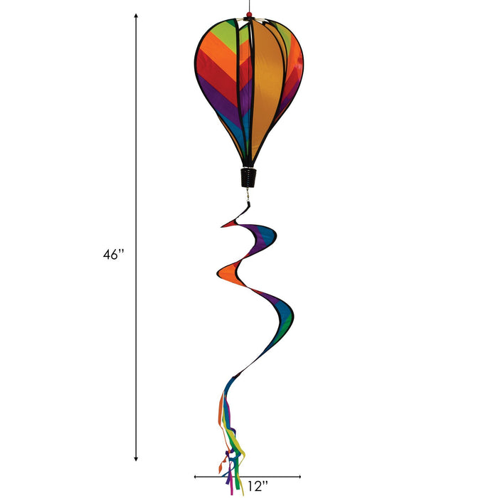 RainbowStriped Hot Air Balloon
