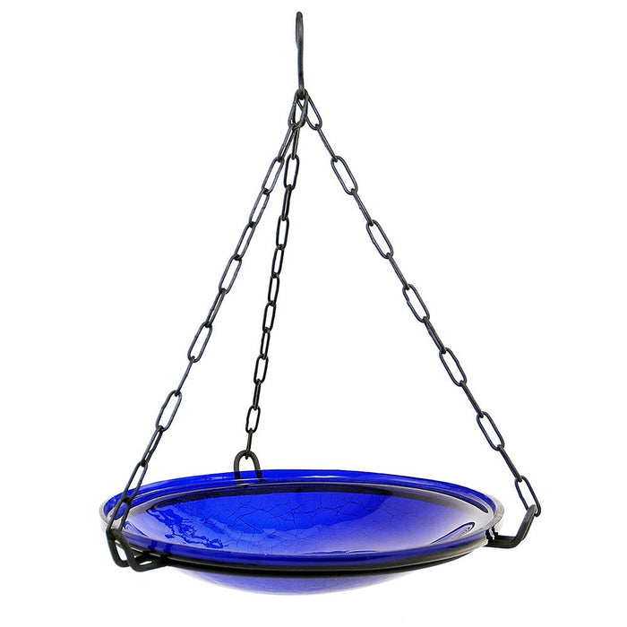 Achla Designs 14" Cobalt Blue Hanging Birdbath