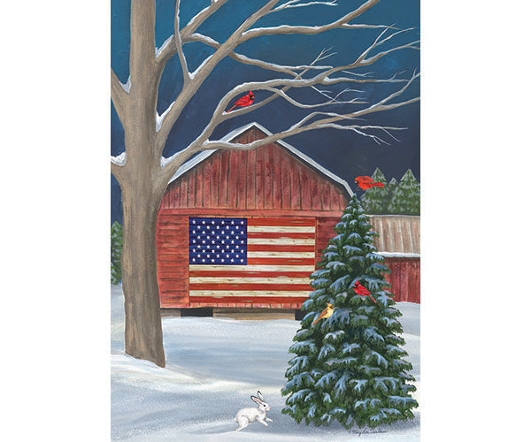Barnside Winter Garden Flag
