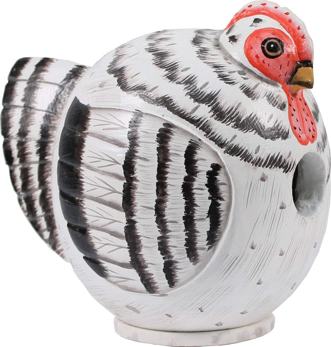 Bobbo from Songbird Essentials Grey Hen Gord-O Bird House