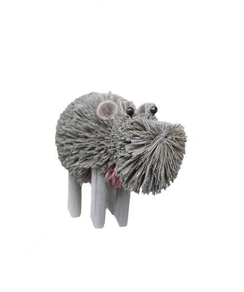 Hippopotamus Brushart Ornament