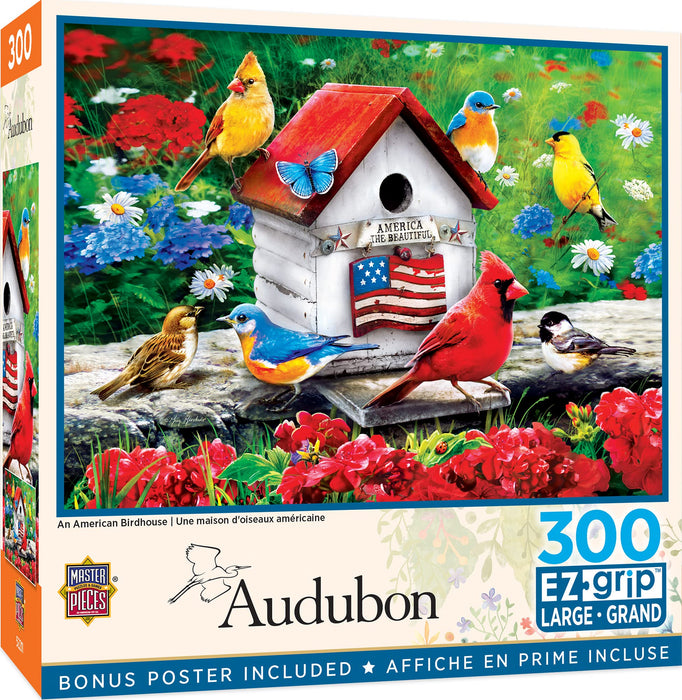 MasterPieces Puzzles An American Birdhouse Puzzle 300pc