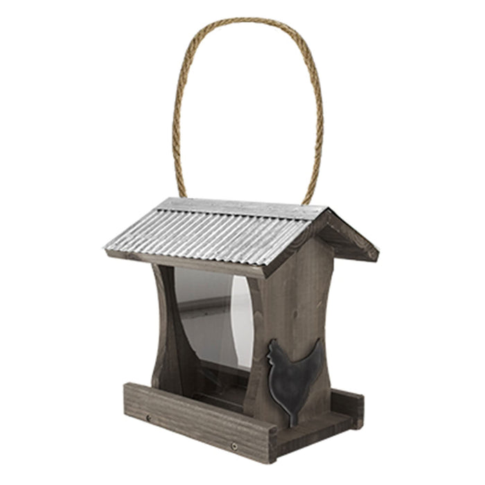AUDUBON RUSTIC FARMHOUSE TALL HOPPER FEEDER
