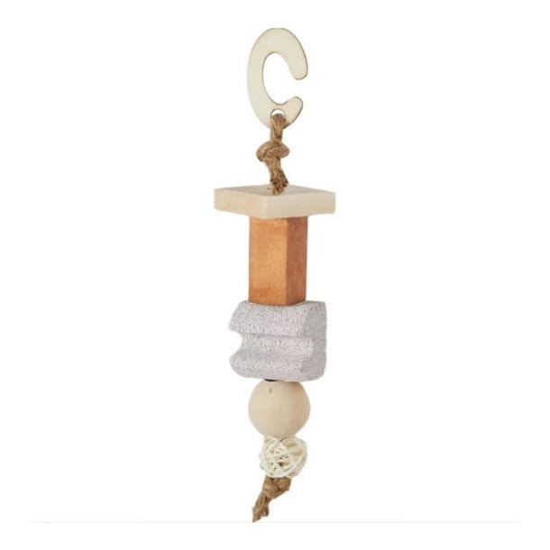 NIBBLES WOOD&PUMICE TOY