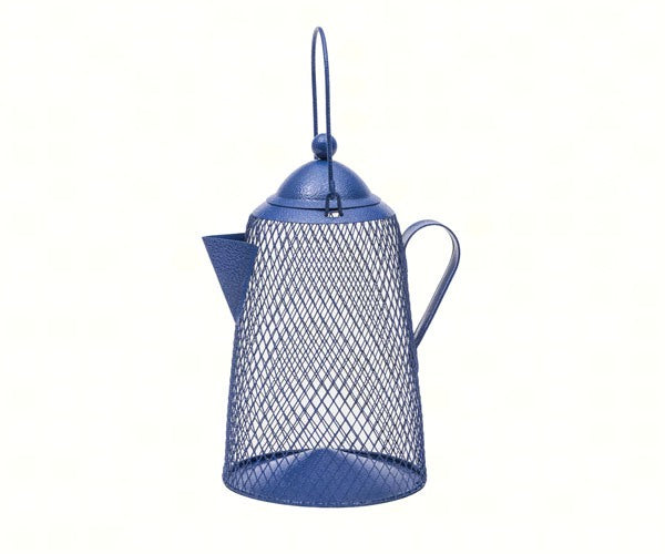 NO/NO Coffee Pot Mesh Bird Feeder