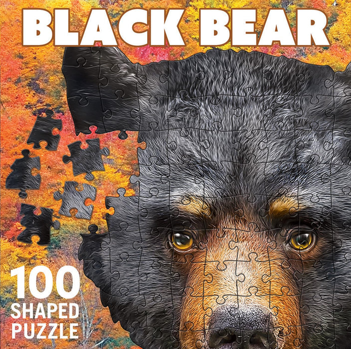 MasterPieces Puzzles Black Bear Squzzles 100 pcs