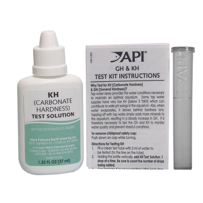 API CARBONATE HARDNESS KIT FOR FRESH & SALTWATER
