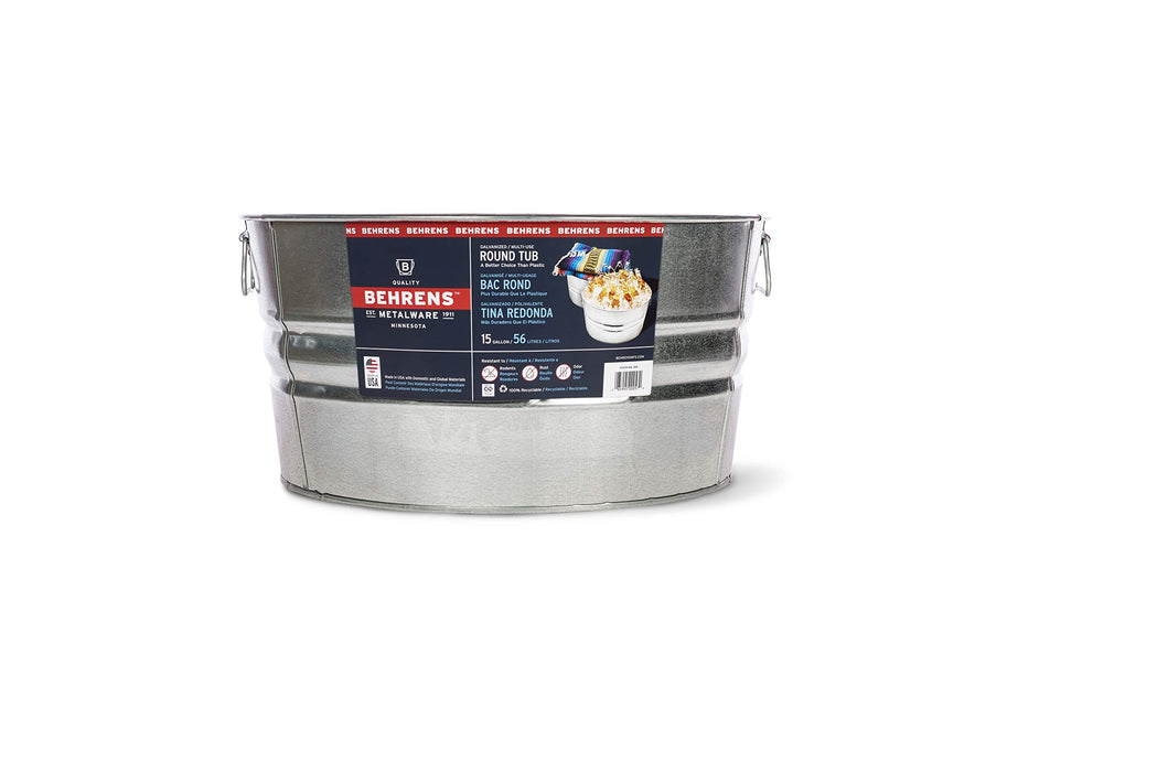 MULTI-PURPOSE GALVANIZED STEEL UTILITY TUB