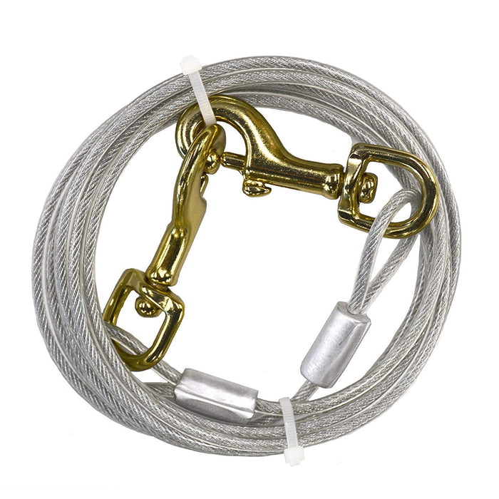 FOUR PAWS WALK-ABOUT TIE-OUT CABLE HEAVY WEIGHT