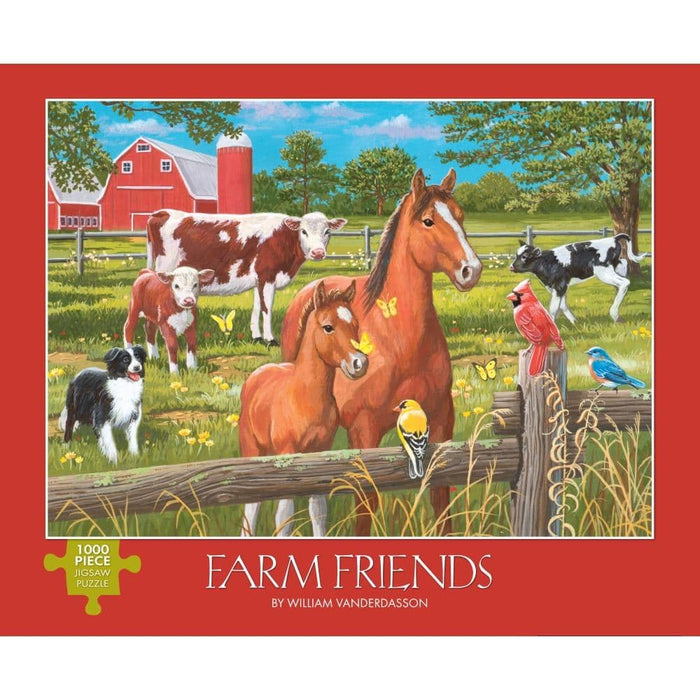 Willow Creek Press Farm Friends Puzzle 1000 pcs